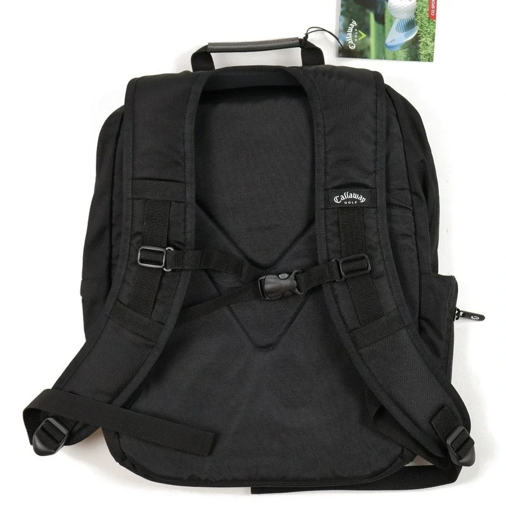 Callaway Golf Backpack CG Sport Black Solid OS NWT